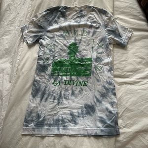 Cold War Kids LA Divine Custom Tie Dyed Band T-Shirt, XS